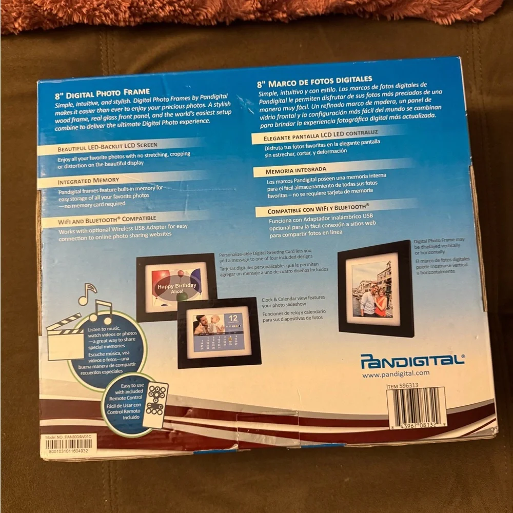 Black Digital Photo Frame
